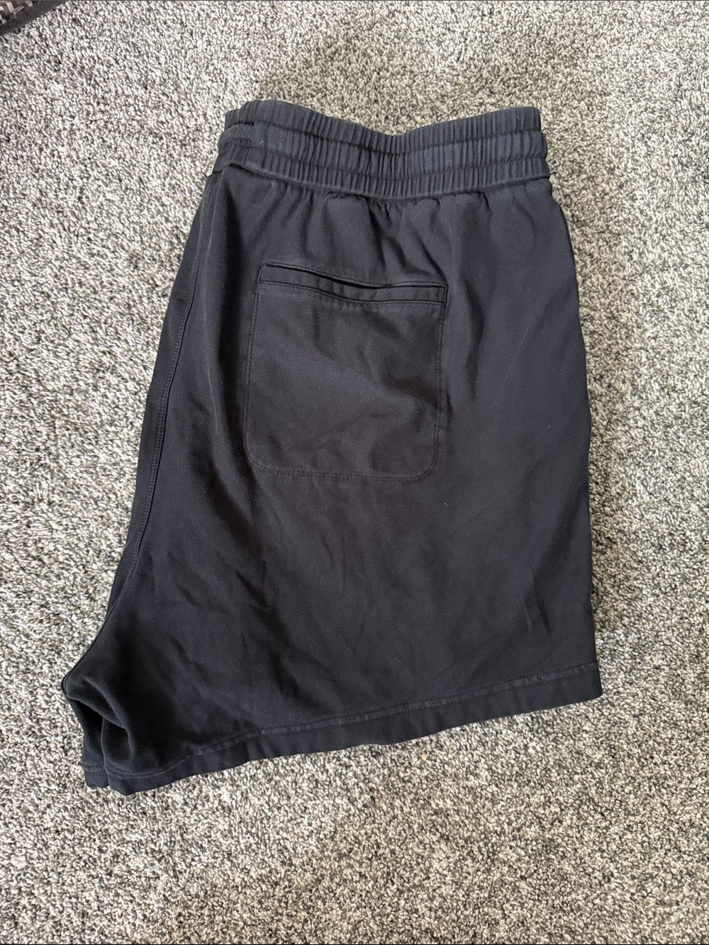 Athleta Basic Comfortable Elastic Shorts, Black, Size 2X Travel Work Commuting